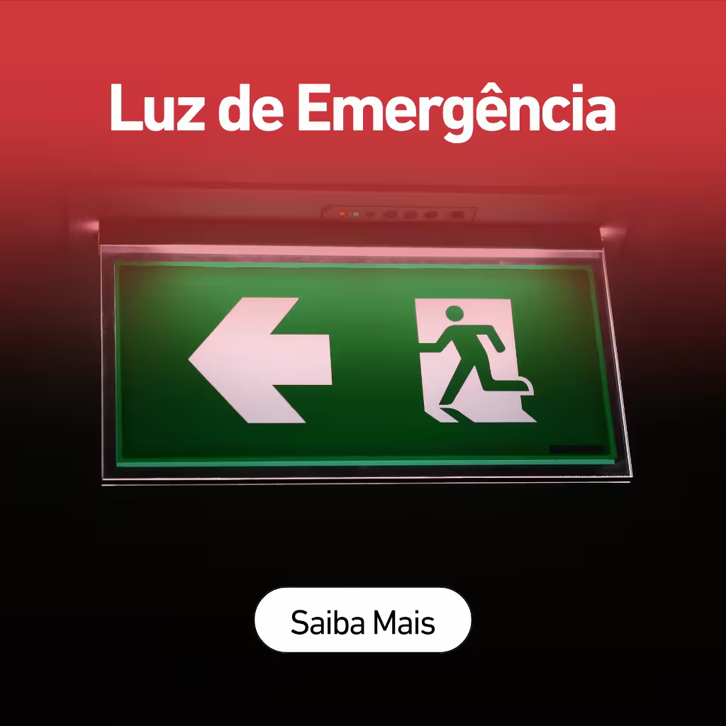 luz de emergência